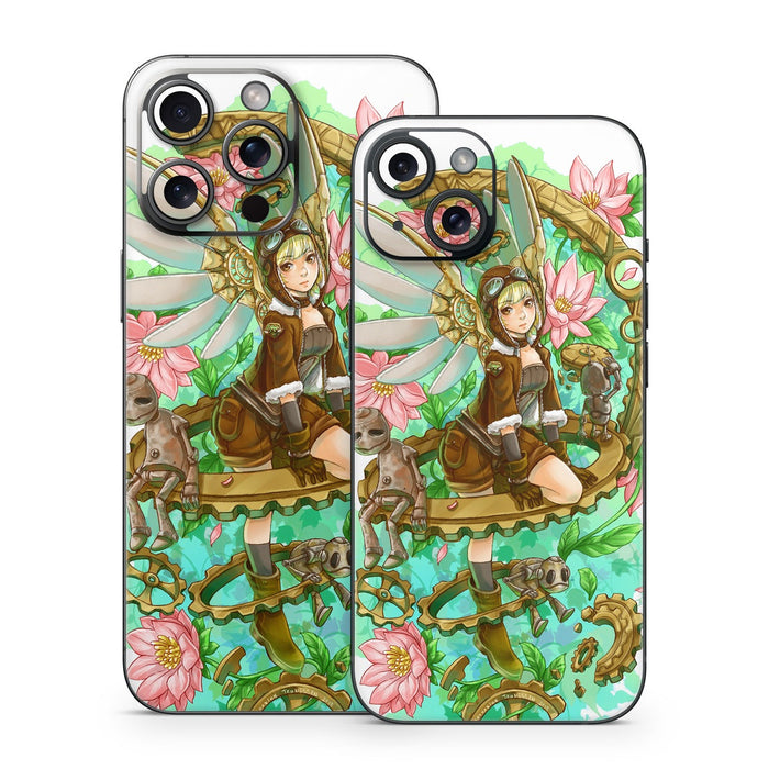 Steampunk Angel - Apple iPhone 15 Skin