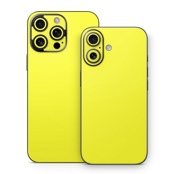 Solid State Lemon - Apple iPhone 16 Skin