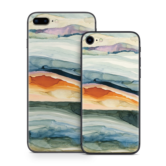 Layered Earth - Apple iPhone 8 Skin