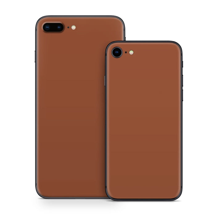 Solid State Cinnamon - Apple iPhone 8 Skin