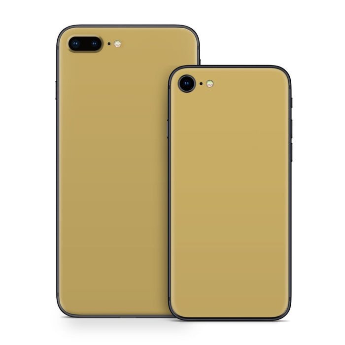 Solid State Mustard - Apple iPhone 8 Skin