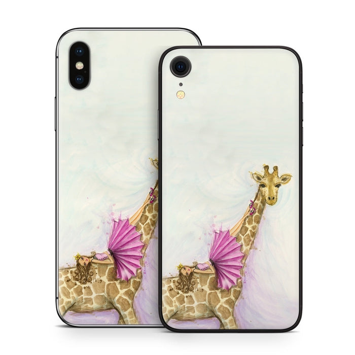 Lounge Giraffe - Apple iPhone X Skin