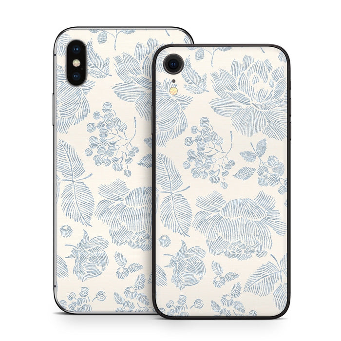 Peonies and Berries - Apple iPhone X Skin