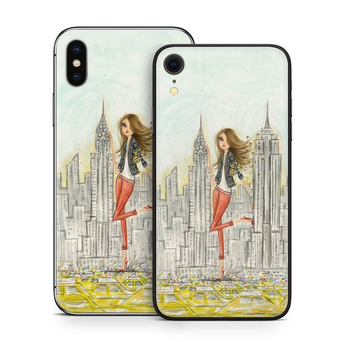 The Sights New York - Apple iPhone X Skin