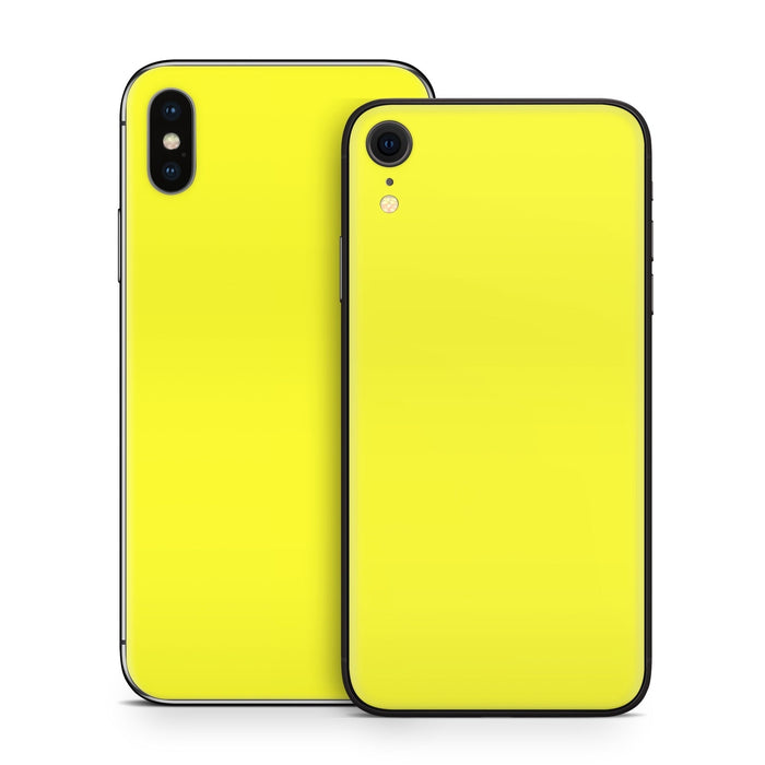 Solid State Lemon - Apple iPhone X Skin