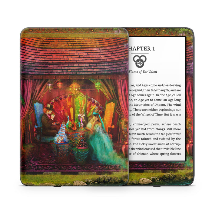 A Mad Tea Party - Amazon Kindle Skin