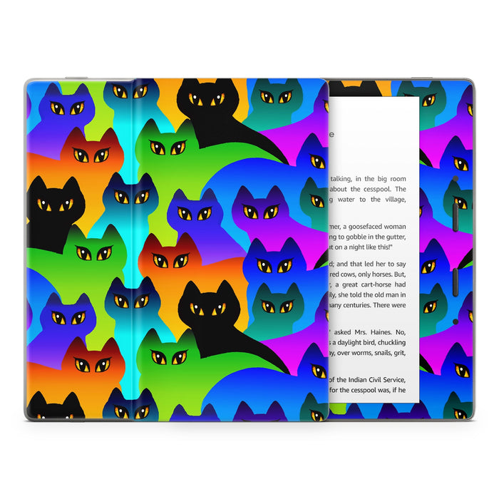 Rainbow Cats - Amazon Kindle Skin