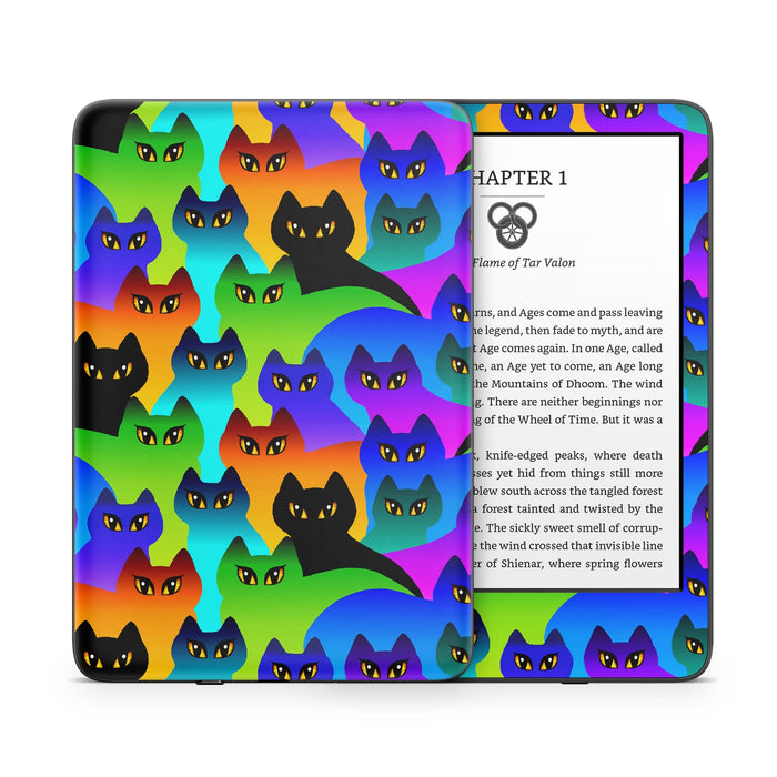 Rainbow Cats - Amazon Kindle Skin