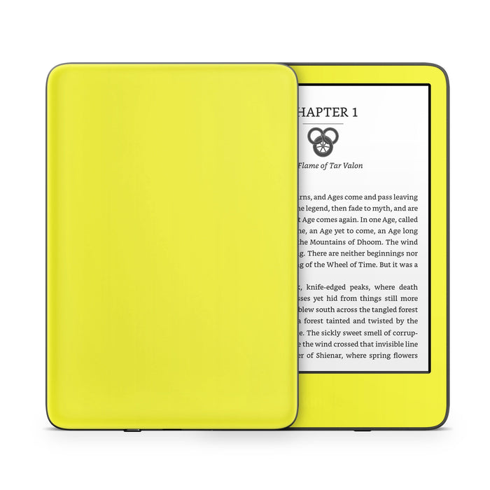 Solid State Lemon - Amazon Kindle Skin