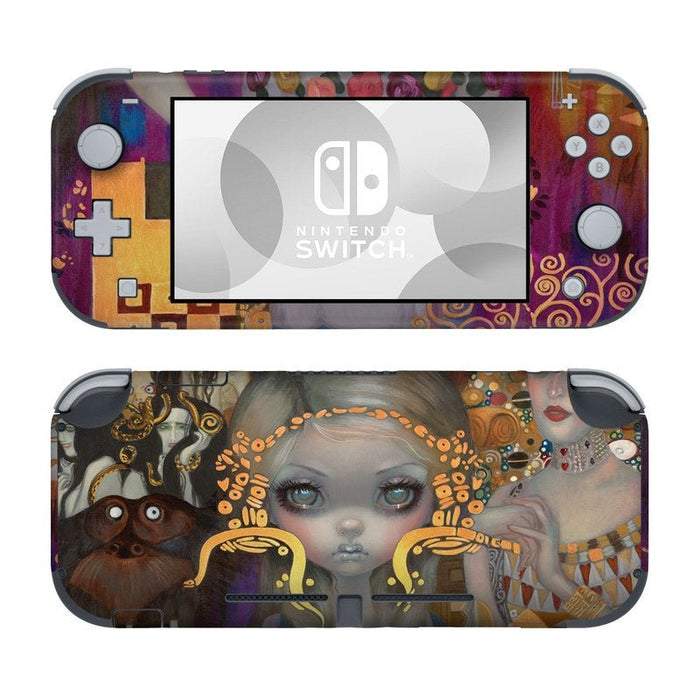 Alice in a Klimt Dream - Nintendo Switch Lite Skin