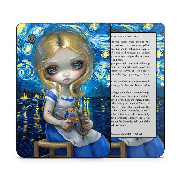 Alice in a Van Gogh - Kobo Clara 2E Skin