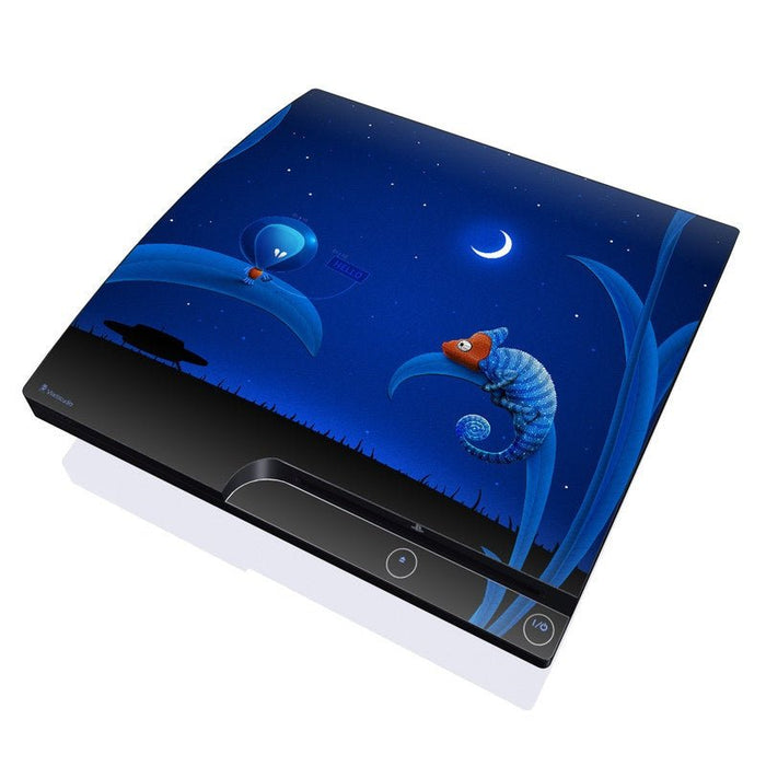 Alien and Chameleon - Sony PS3 Slim Skin