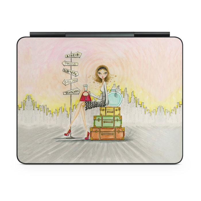 The Jet Setter - Apple Magic Keyboard for iPad Skin