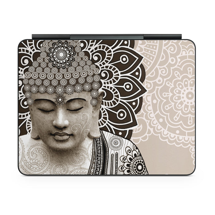 Meditation Mehndi - Apple Magic Keyboard for iPad Skin