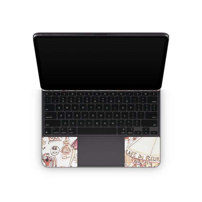 Paris Makes Me Happy - Apple Magic Keyboard for iPad Skin