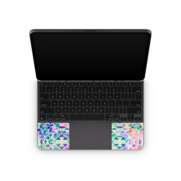 Pastel Triangle - Apple Magic Keyboard for iPad Skin