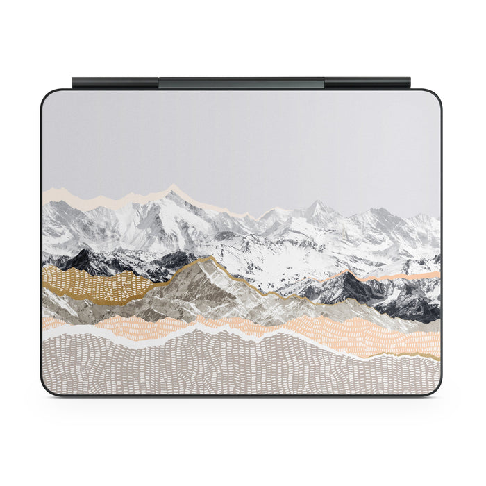 Pastel Mountains - Apple Magic Keyboard for iPad Skin