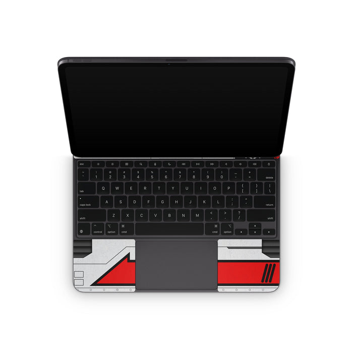 Red Valkyrie - Apple Magic Keyboard for iPad Skin