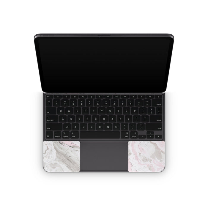 Rosa Marble - Apple Magic Keyboard for iPad Skin