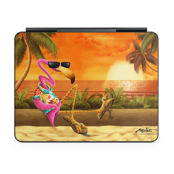 Sunset Flamingo - Apple Magic Keyboard for iPad Skin