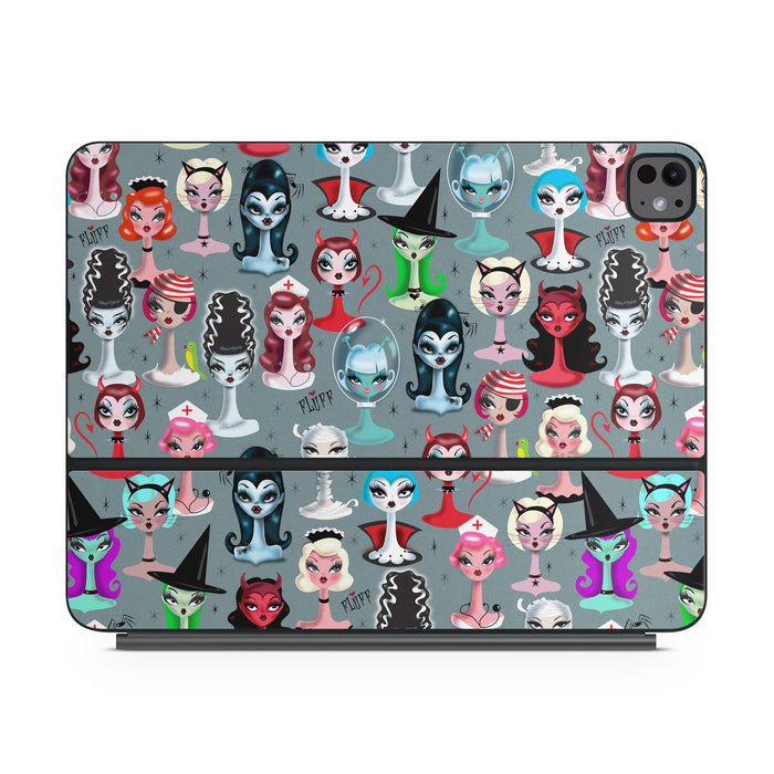 Spooky Dolls - Apple Magic Keyboard for iPad Skin