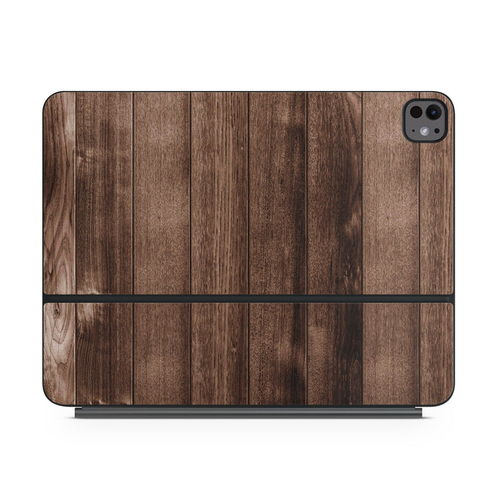 Stained Wood - Apple Magic Keyboard for iPad Skin