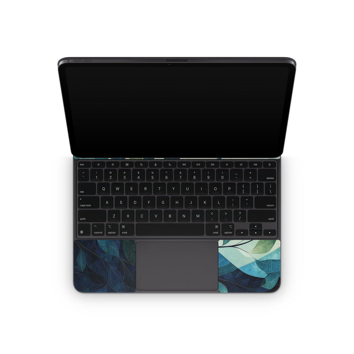 Teal and Indigo - Apple Magic Keyboard for iPad Skin