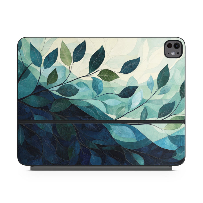 Teal and Indigo - Apple Magic Keyboard for iPad Skin