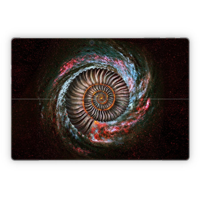 Ammonite Galaxy - Microsoft Surface Pro Skin