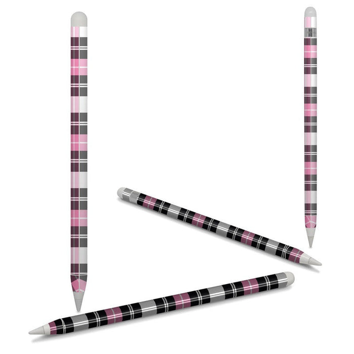Pink Plaid - Apple Pencil Skin