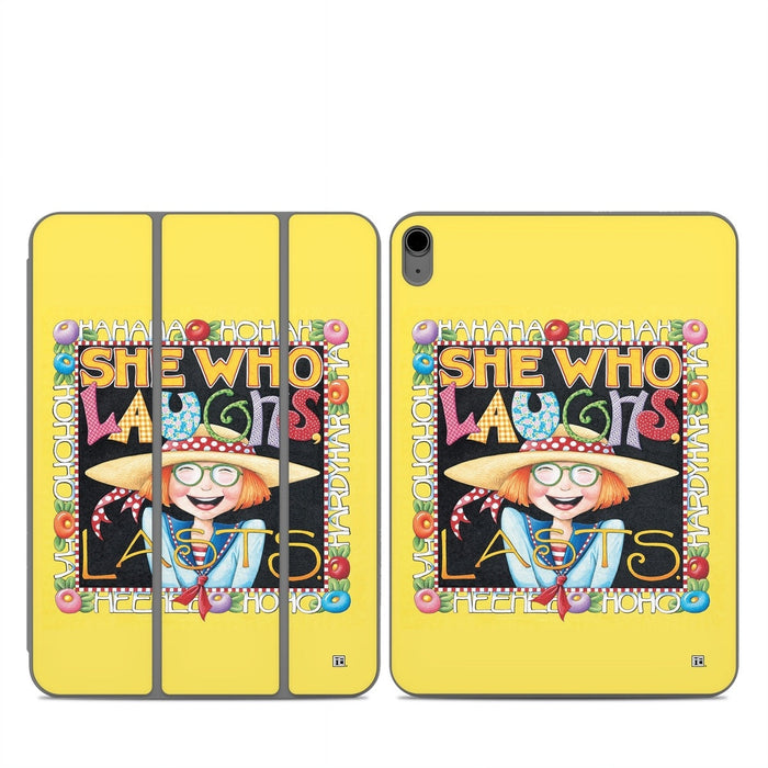 She Who Laughs - Apple Smart Folio Skin