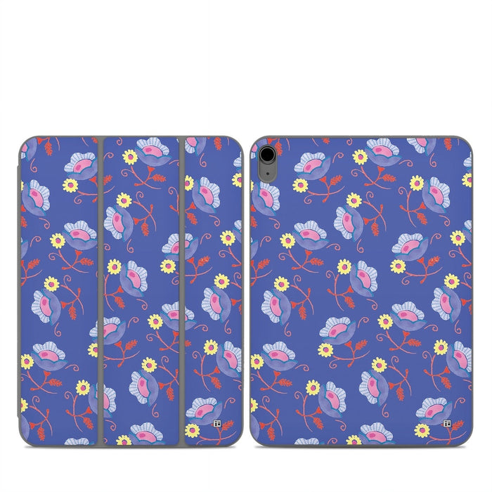 Purple Flowers - Apple Smart Folio Skin