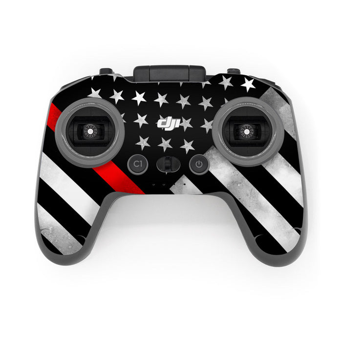 Thin Red Line Hero - DJI FPV Remote Controller 2 Skin