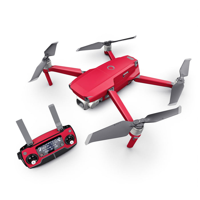 Solid State Red - DJI Mavic 2 Skin