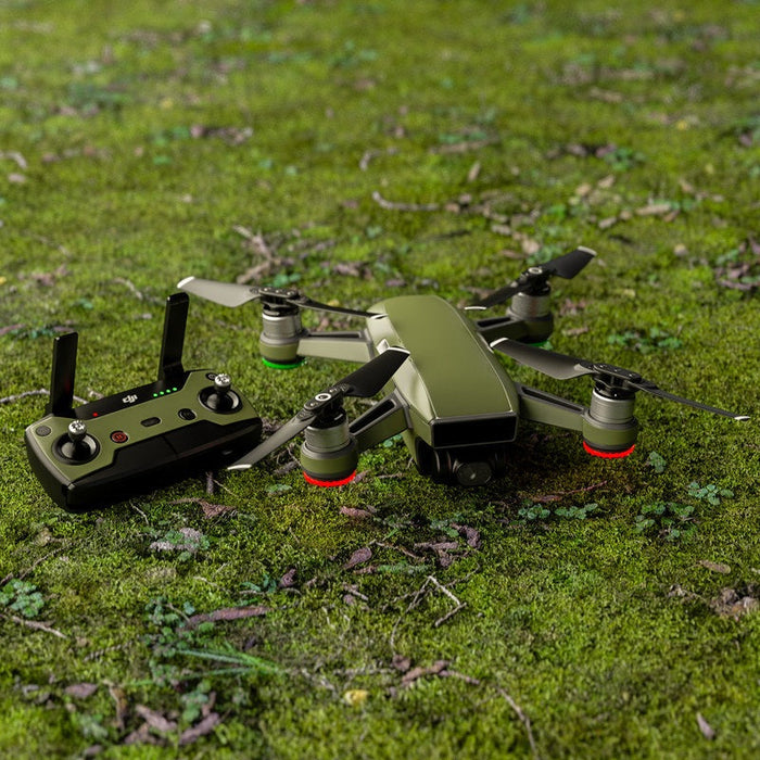 Solid State Olive Drab - DJI Spark Skin