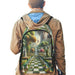The sophistication of the Garden of Chess Fan Club Fabric Backpack with Side Mesh Pockets (1659)