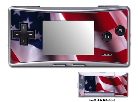 Patriotic - Nintendo GameBoy Micro Skin