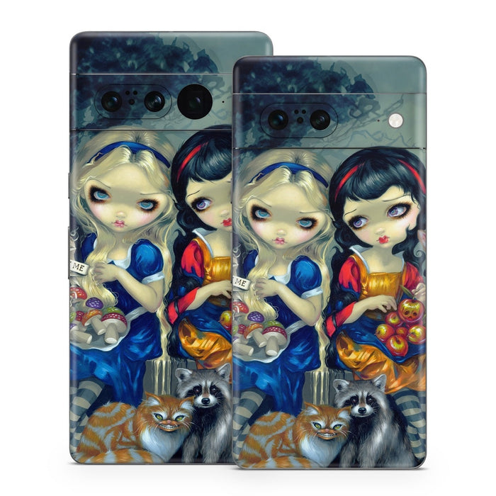 Alice & Snow White - Google Pixel 7 Skin