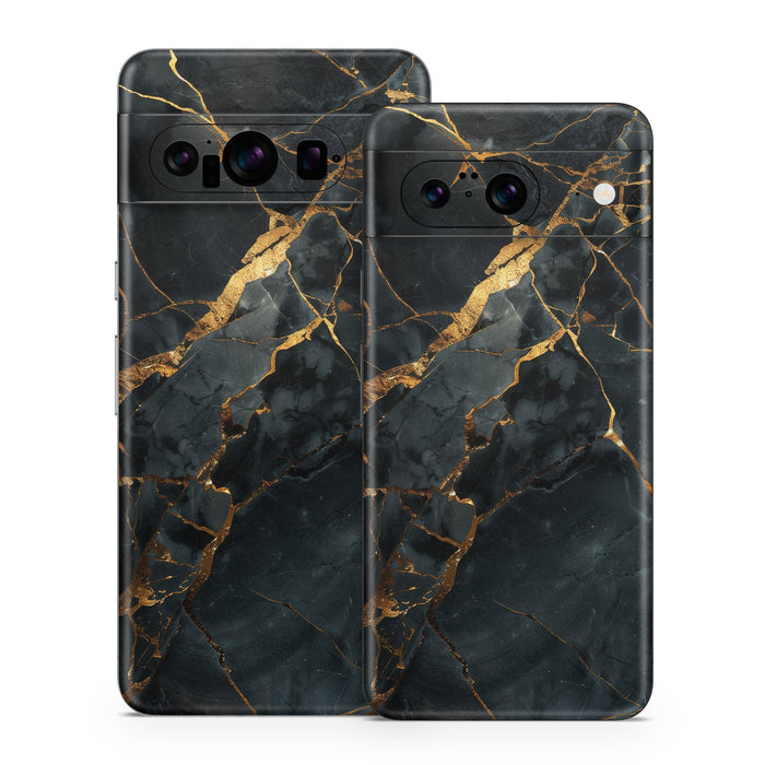 Repaired Black Marble - Google Pixel 8 Skin