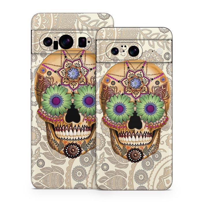 Sugar Skull Bone - Google Pixel 8 Skin