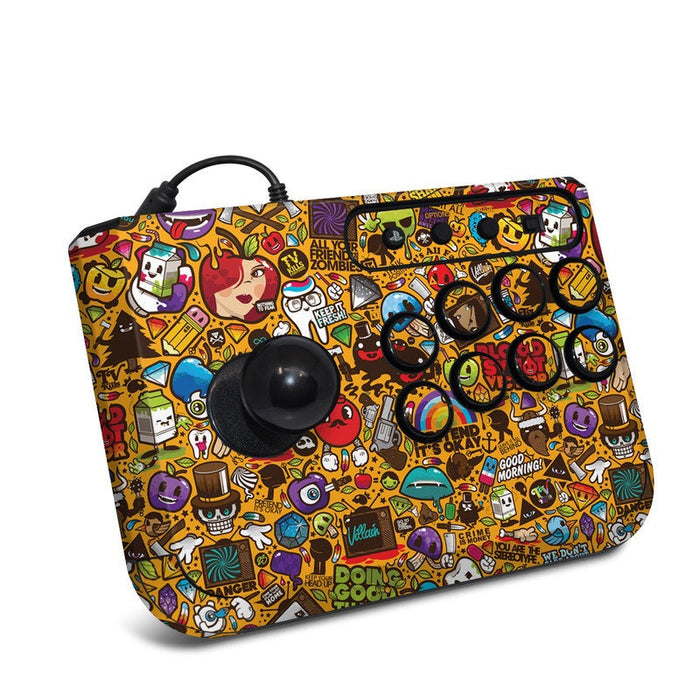 Psychedelic - HORI Fighting Stick Mini 4 Skin
