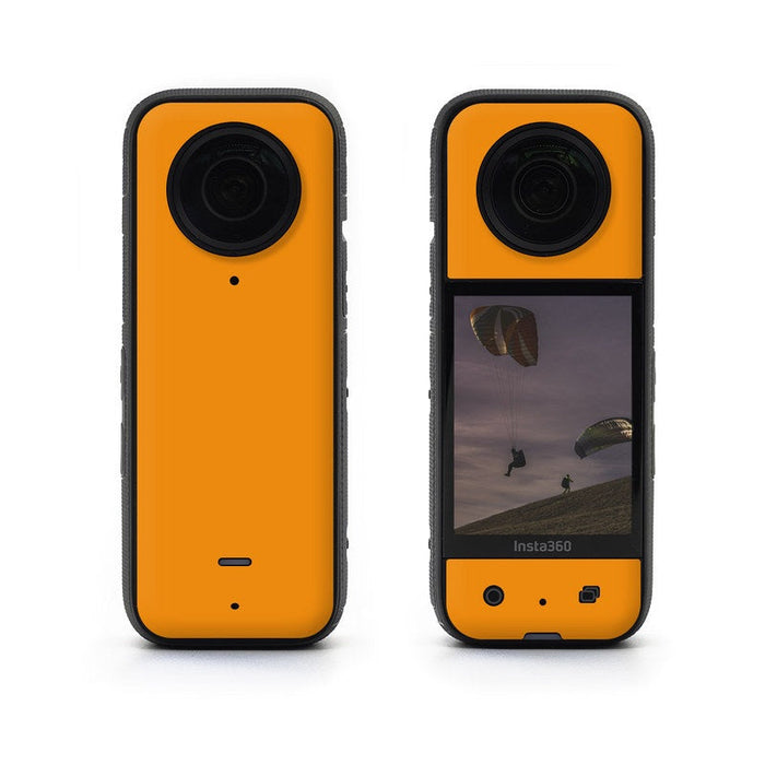Solid State Orange - Insta360 X3 Skin