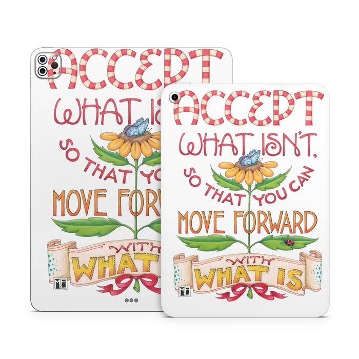 Accept What Isn't - Apple iPad Skin