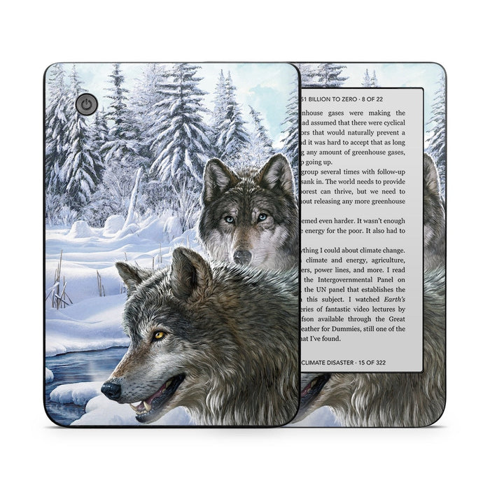 Snow Wolves - Kobo Clara 2E Skin