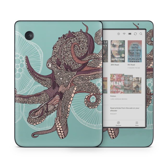 Octopus Bloom - Kobo Clara Colour Skin