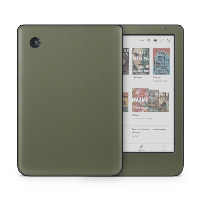 Solid State Olive Drab - Kobo Clara Colour Skin