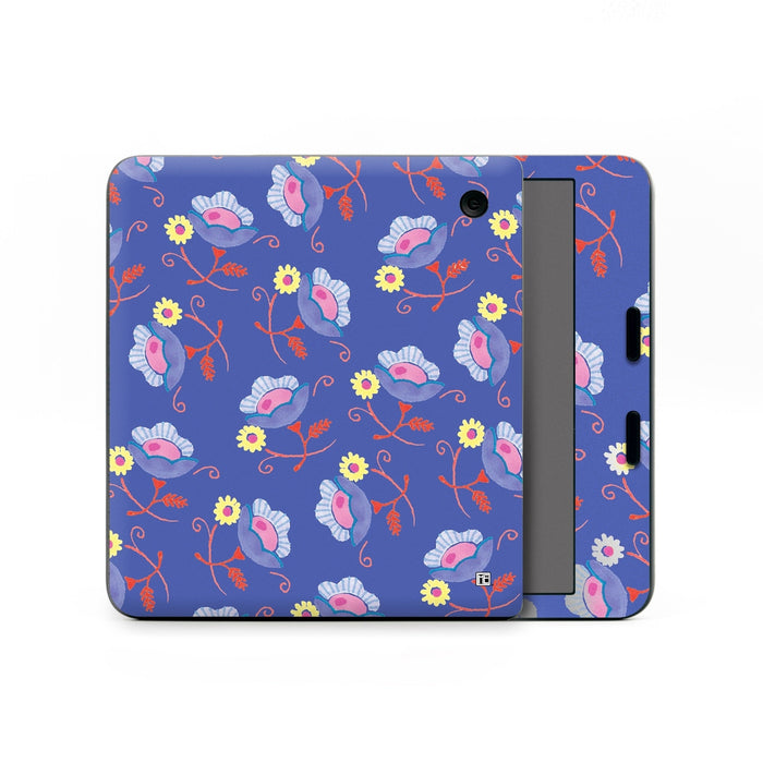Purple Flowers - Kobo Libra Colour Skin