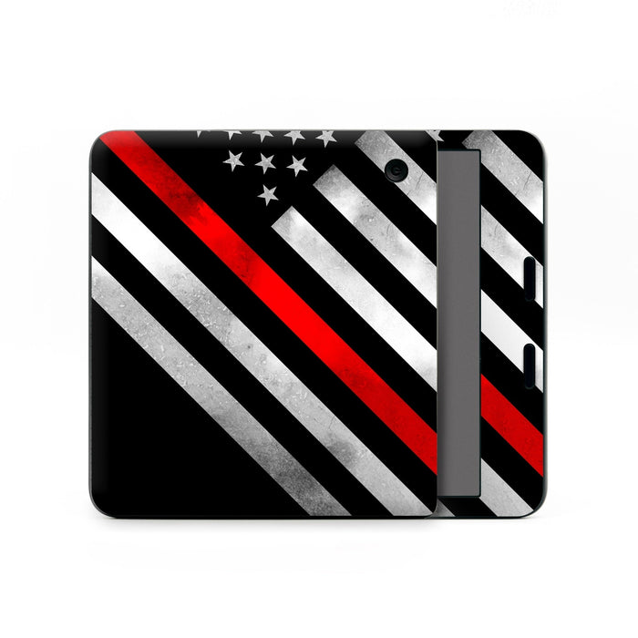 Thin Red Line Hero - Kobo Libra Colour Skin