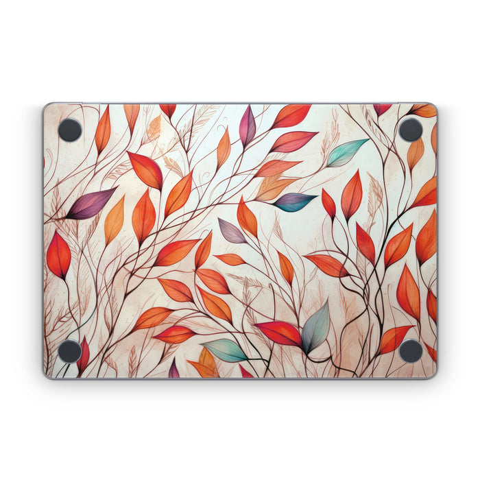 Leaf Sketches - Apple MacBook Skin