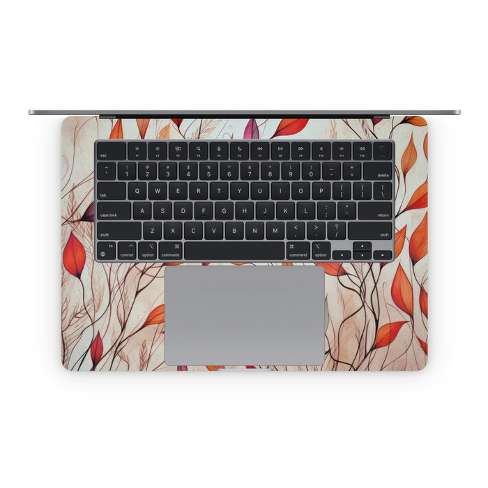 Leaf Sketches - Apple MacBook Skin